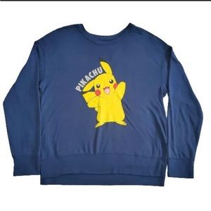 Pokémon graphic Nintendo Long Sleeve Pikachu Top